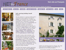 Tablet Screenshot of netmefrance.com